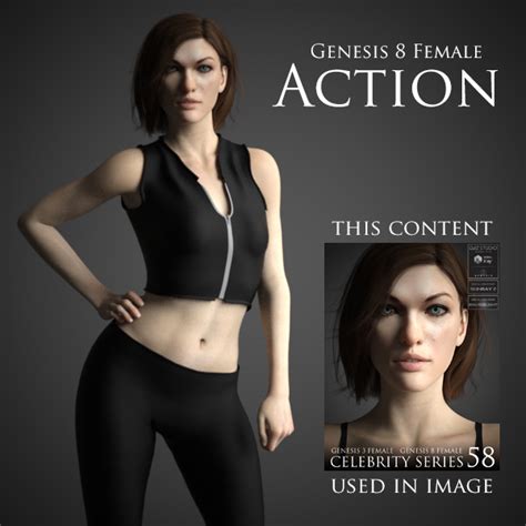 Fsl Women Of Action Shapes For Genesis 8 Female Daz3d下载站