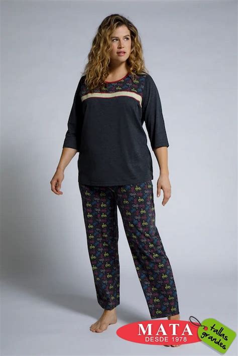 Pijama Mujer 24799 Ropa Mujer Tallas Grandes Ropa Interior