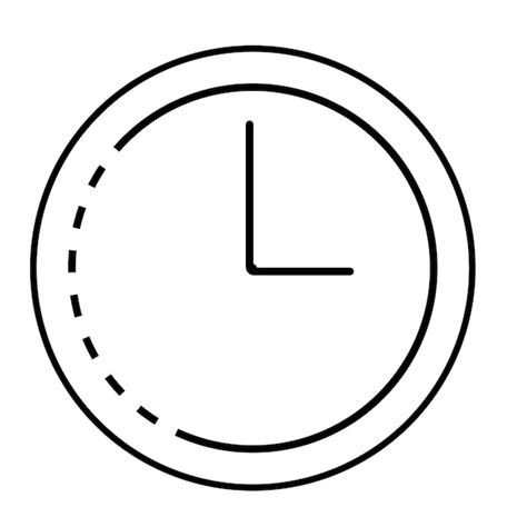 Premium Vector Time Clocks Icon Vector Illustration