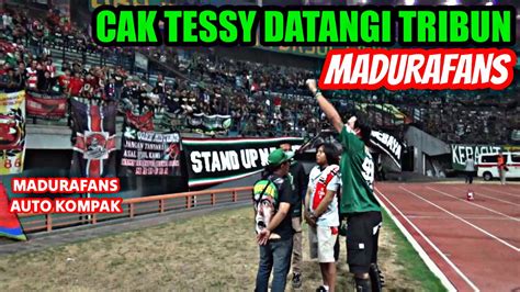 Momen Respect Cak Tessy Capo Bonek Menyapa K Conk Mania Madura Fans