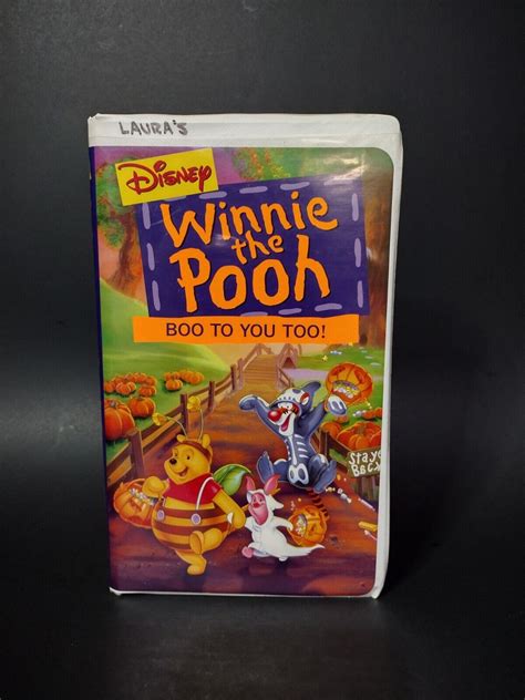 Winnie The Pooh Boo To You Too VHS 1997 Grelly USA