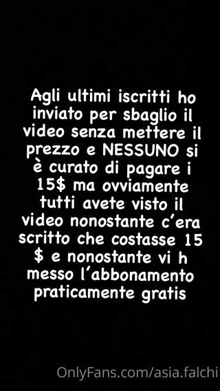 Asia Falchi Asiafalchi Nude OnlyFans NudoStar TV
