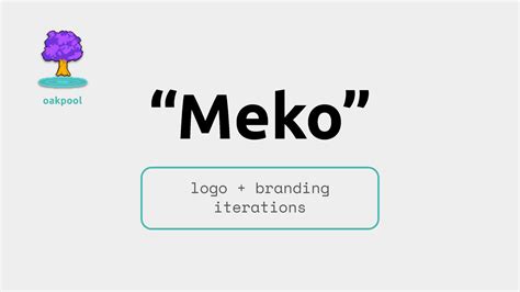 "Meko" | Brand Identity - WNW