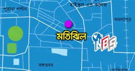 Agence Dhaka-Presse: Motijheel Map in Bangladesh