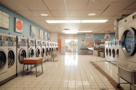 Premium AI Image | Laundromats created with Generative AI technology