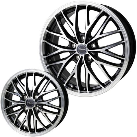 HOT STUFF 245 45R19 クロノス CH 113 メタリックブラックポリッシュ 19インチ 5穴 114 3 7J 8J サマータイヤ ホイール4本セット タイヤホイール