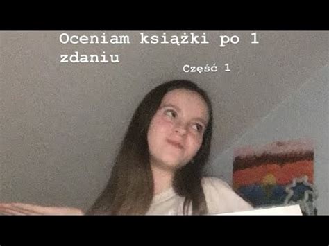 Oceniam książki po ich 1 zdaniu część 1 YouTube