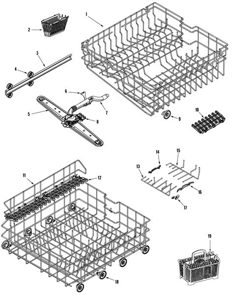 Maytag: Maytag Dishwasher Parts Diagram