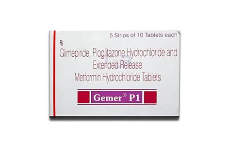 Get Gemer P Tablet In Bulk At Best Price The Lotus Biotech