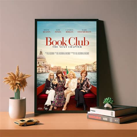 Book Club 2 the Next Chapter Movie Poster, High Quality Canvas Poster ...