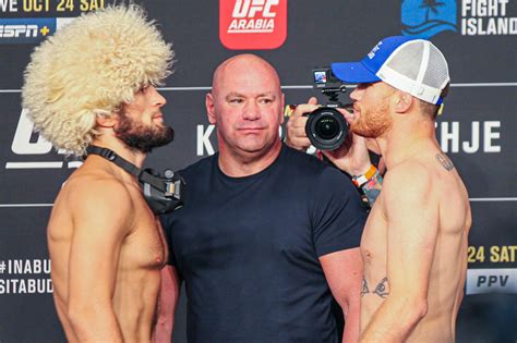 UFC 254 Khabib Nurmagomedov Vs Justin Gaethje Live Results And Highlights