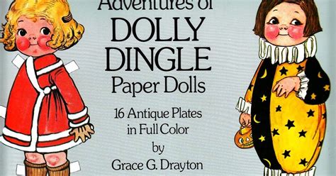 Adventures of Dolly Dingles Paper Dolls Muñecas de papel Sobres de