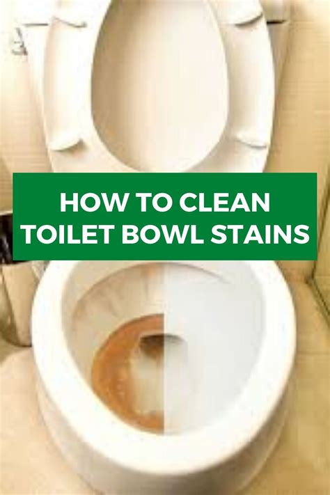 Clean Your Toilet Bowl Stains Easily Clean Toilet Bowl Toilet Bowl