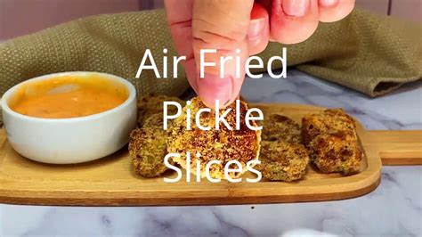 Keto Air Fried Pickles Youtube