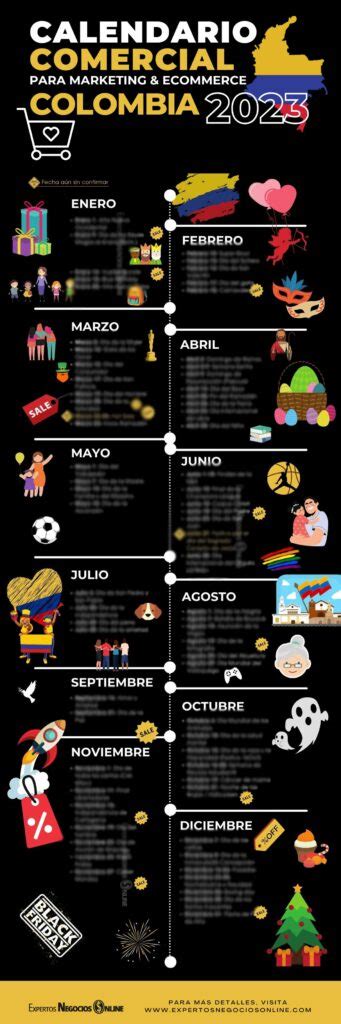 Calendario Marketing 2023 Colombia IMAGESEE