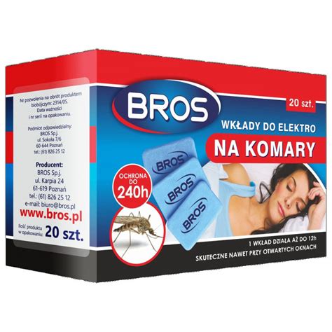 BROS Wkłady do elektro na komary Ani Wet