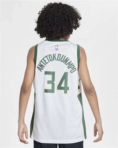 Maillot Nike Nba Swingman Milwaukee Bucks Association Edition