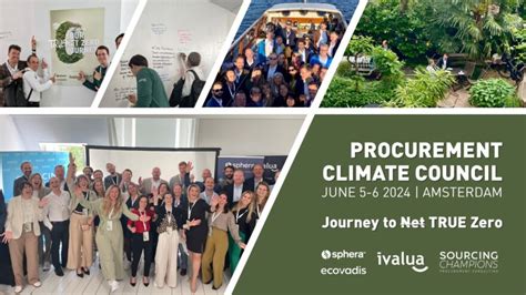 Sustainable Procurement Key Takeaways From Procurement Climate Council