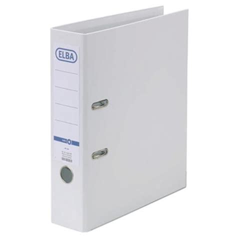 Elba Smart Pro Ring Binder A4 White In Stock Quzo UK