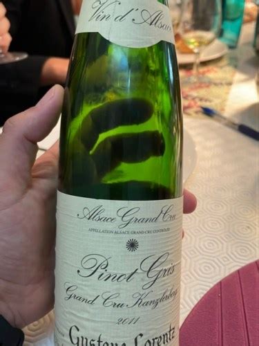 2011 Gustave Lorentz Pinot Gris Alsace Grand Cru Kanzlerberg Vivino