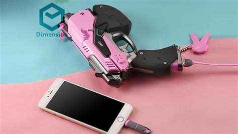 Powerbank Berbentuk Pistol Dva Overwatch Kini Boleh Dimiliki