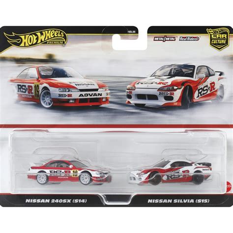 Mattel Hot Wheels Premium Σετ Των Hw Premiums Car Culture Nissan Sx S Nissan Silvia