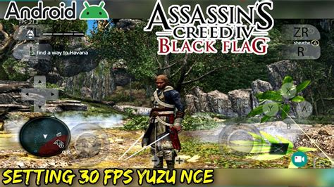 Assassin Creed Black Flag ON Android Yuzu NCE Offline 30 FPS SETTING