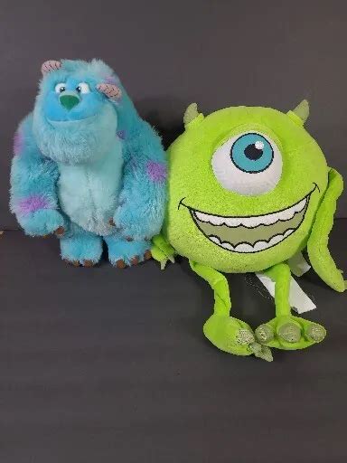 Disney Parks Pixar Monsters Inc Plush Mike Wazowski In And Sully In