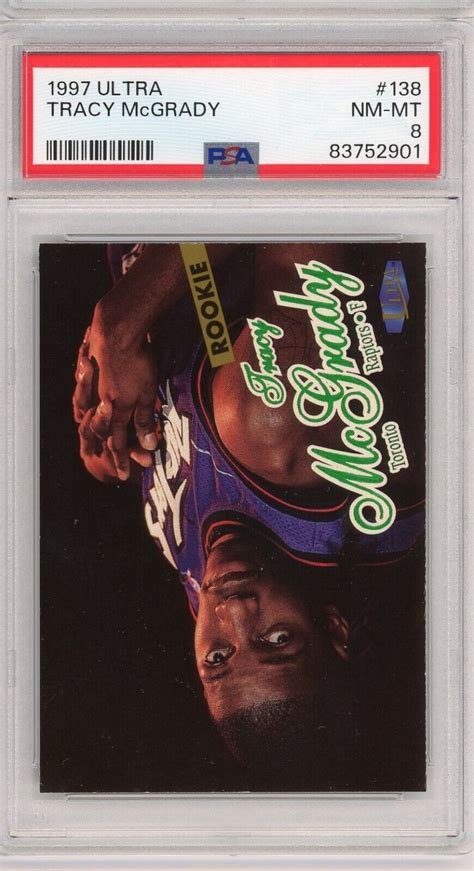 Fleer Ultra Tracy Mcgrady Rookie Rc Hof Psa Ebay