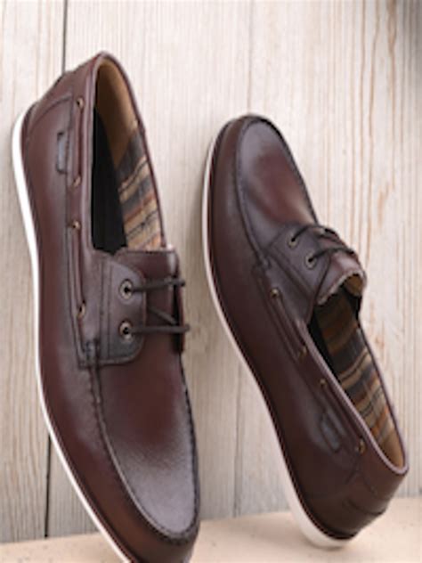 Buy Overdrive Men Leather Lightweight Boat Shoes - Casual Shoes for Men 24212084 | Myntra