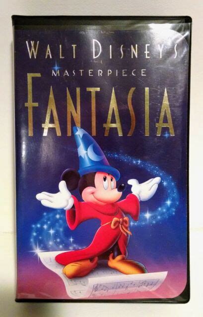 Walt Disney S Masterpiece Fantasia Vhs For Sale Online Ebay