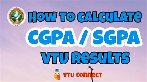 How To Calculate CGPA SGPA Of VTU Results VTU Connect App YouTube