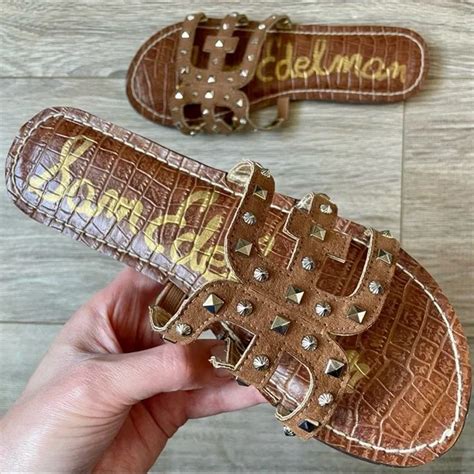 Sam Edelman Bridget Studded Sandal On Sale Bellvalefarms