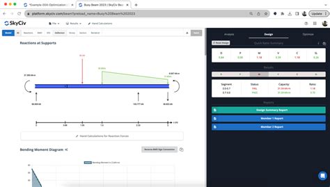 Optimizing A Steel Structure Using Skyciv Beam And S D Skyciv Engineering