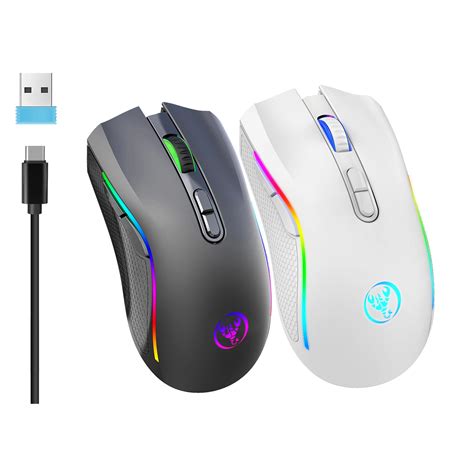 Rat N Inal Mbrico Rgb Recargable Para Juegos Perif Rico Ergon Mico