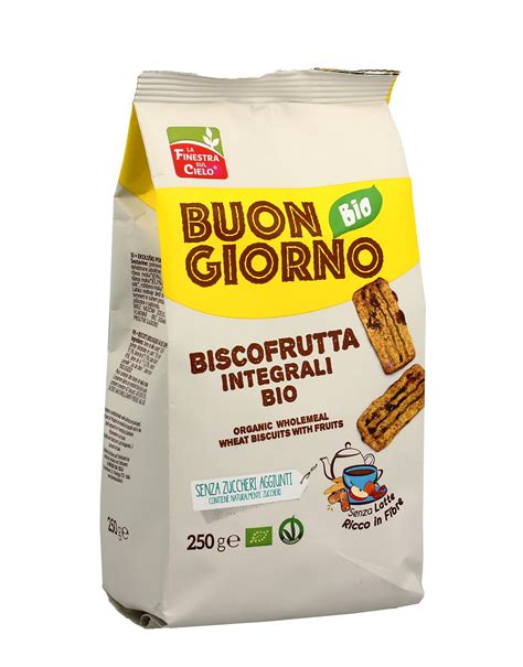 Buongiorno Bio Biscofrutta Integrali Bio Di La Finestra Sul Cielo