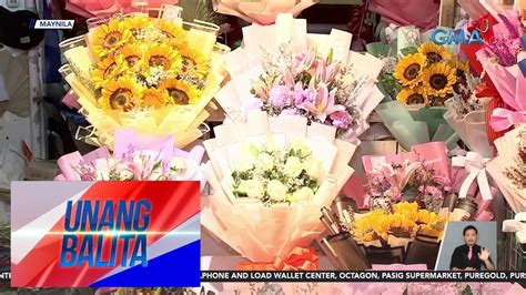 Presyo Ng Mga Bulaklak Sa Dangwa Inaasahang Tataas Habang Papalapit