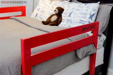 DIY Toddler Bed Rail | Free Plans | Built for under $15