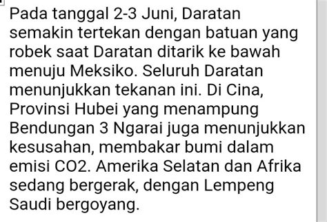 Melatiputih On Twitter Apa Yg Terjadi Pada Tgl Dan Juni Daratan