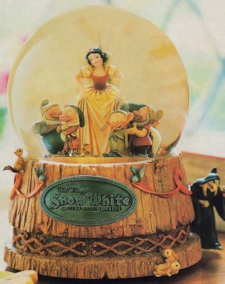 Disney Snowglobes Collectors Guide: Snow WHite movie poster Snowglobe