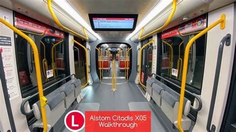 Sydney Light Rail Vlog 29 Alstom Citadis X05 Walkthrough Youtube