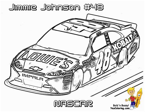 Jeff Gordon Nascar Coloring Pages Coloring Pages