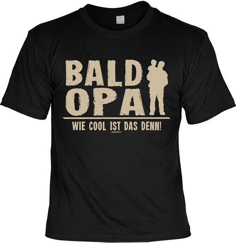 Unbekannt Werdender Opa Sprüche Tshirt Cooles für Großvater Bald