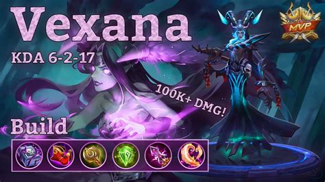 Mobile Legends Vexana MVP Ranked Insanity 100k Damage YouTube