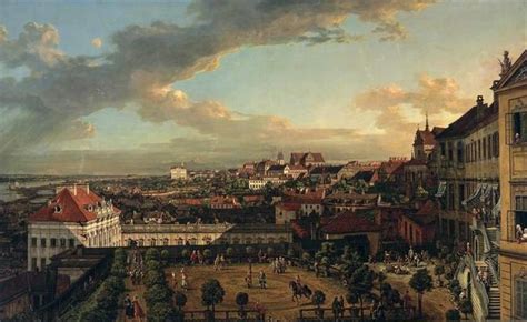 View of Warsaw from the terrace of the Royal Castle, 1773 - Bernardo ...