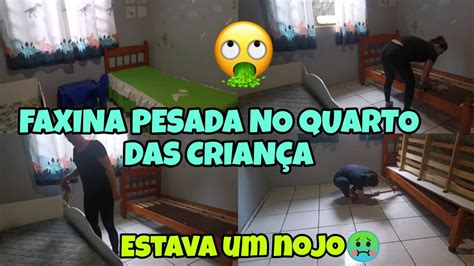 FAXINA PESADA NO QUARTO DAS CRIANÇA ESTAVA UM NOJO YouTube