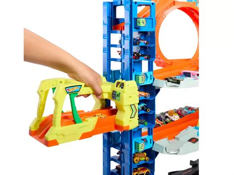 Mattel Hot Wheels City Mega Garaż Atak smoka Zestaw Auta pojazdy garaże Zabawki Dom