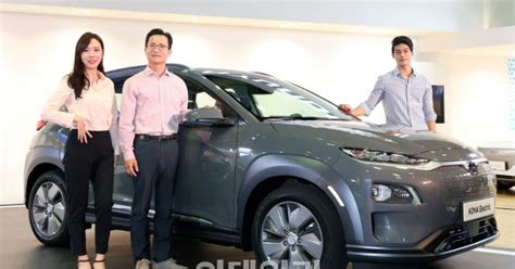 포토 현대車 소형 Suv 전기차 코나 일렉트릭 공개