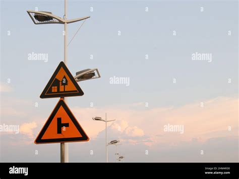 Road traffic signs Stock Photo - Alamy