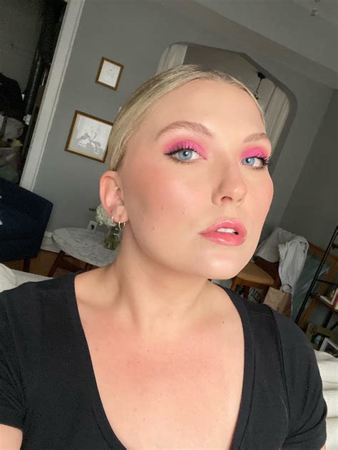 Tried Out Some Hot Pink What Do You Think R MakeupAddiction